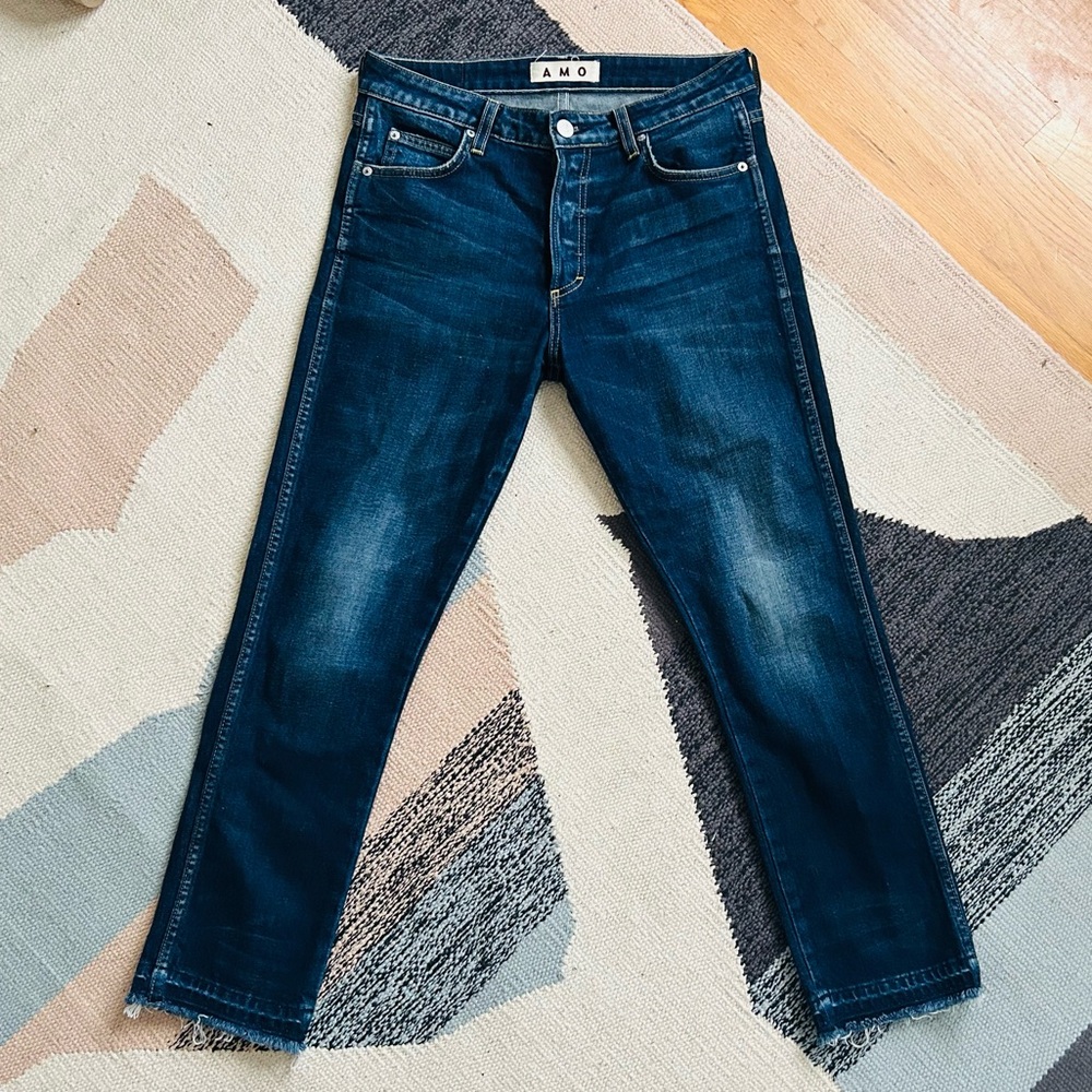 AMO Babe jeans in True Blue